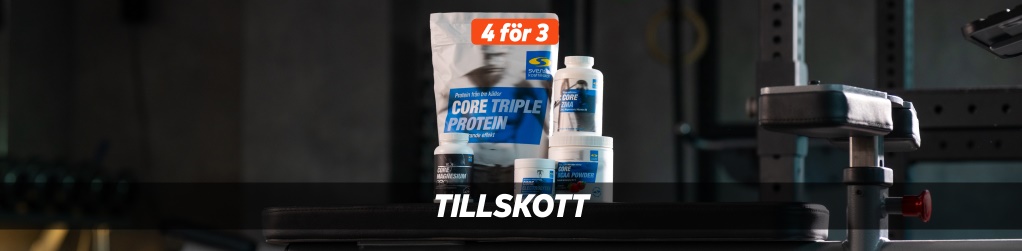 4 fr 3 p utvalda tillskott frn Svenskt Kosttillskott